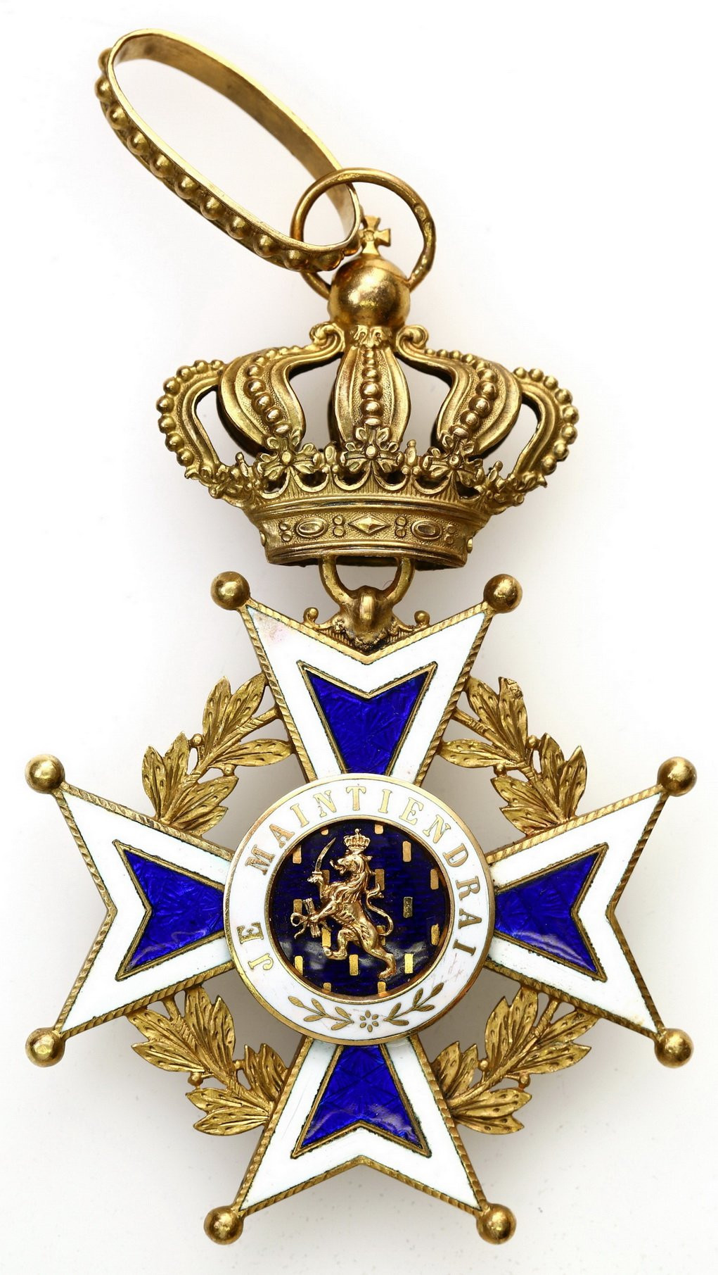 Order Oranje-Nassau - wersja oficerska - ZŁOTO